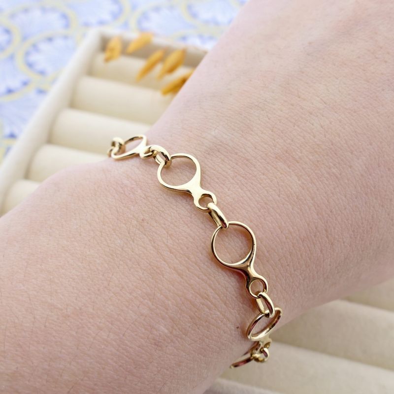 Image 4 of Golden fantasy link bracelet