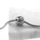 Image 2 of Pandora Moment Charm; Silver; Starfish, Shells, and Hearts
