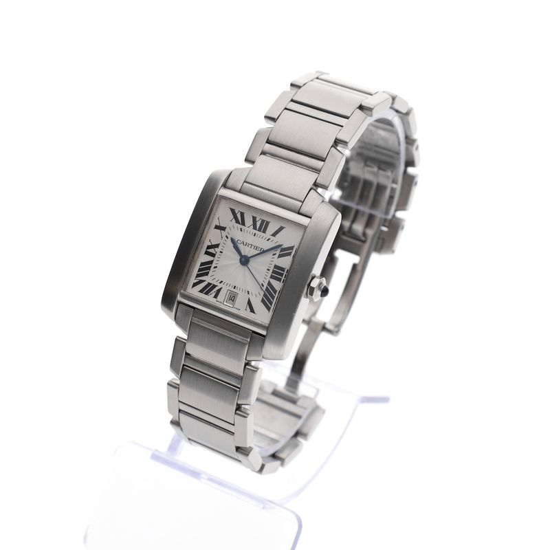 Image 2 of Cartier Tank Française 2302; Automatic unisex watch