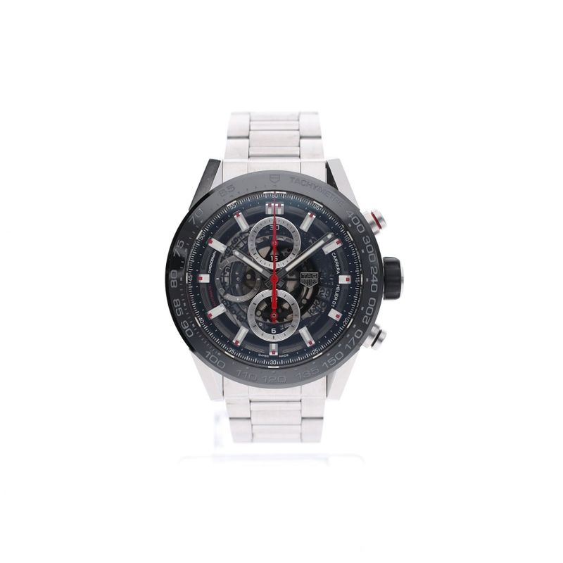 Image 1 of TAG Heuer Carrera 'Calibre 01' Chronograph CAR201U.BA0766; Automatic Men's Watch