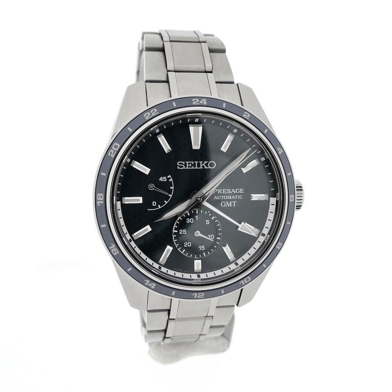 Image 26 of Seiko Presage Sharp Edged Ao-Fuji GMT Limited Edition SPB303J1; Automatic men's watch