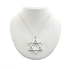 Image 3 of Silver Star of David Pendant | Large