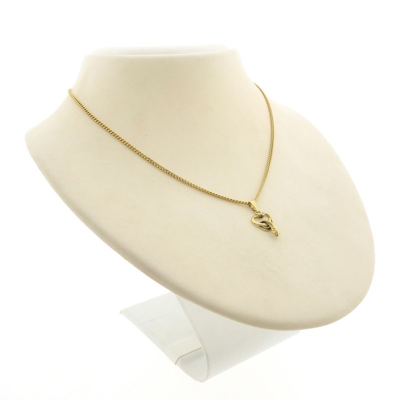 Image 6 of Gold pendant with zirconia