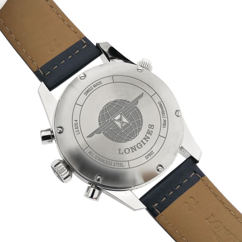 Image 15 of Longines Spirit Chronometer Chronograph L3.820.4; Automatic men's watch