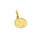 Image 5 of 18K Vintage Gold Padre Pio Pendant