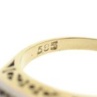 Image 7 of Two-tone gold ring with diamond | 0.15 ct