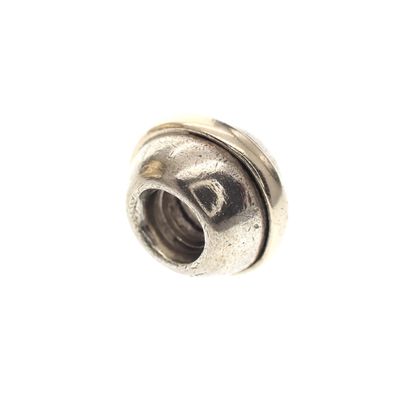 Image 1 of Pandora charm; Silver with gold; Saturn