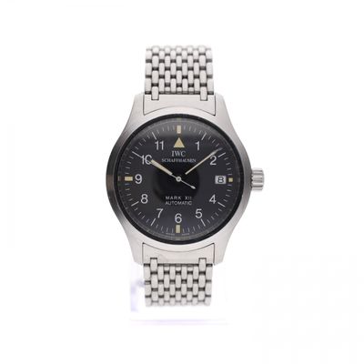 Afbeelding 1 van IWC Pilot's Watch Mark XII IW3241; Vintage Heren Horloge (Full-Set)