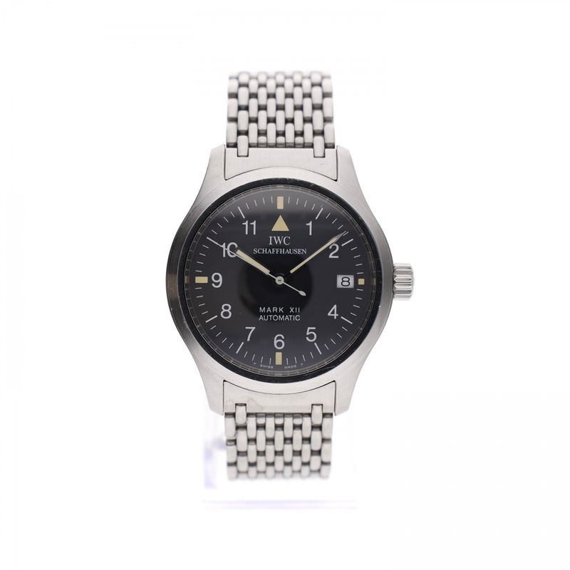 Afbeelding 1 van IWC Pilot's Watch Mark XII IW3241; Vintage Heren Horloge (Full-Set)