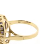 Image 9 of Gold ring with amethyst | Vintage