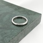 Image 7 of White gold sliding ring; Diamonde