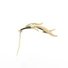 Image 6 of Gold brooch with pearl