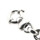 Afbeelding 6 van Zilveren jasseronschakel armband | 21 cm 