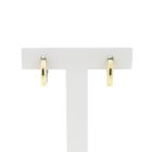 Image 1 of Two-tone gold hoop earrings | Ø 14.5 mm