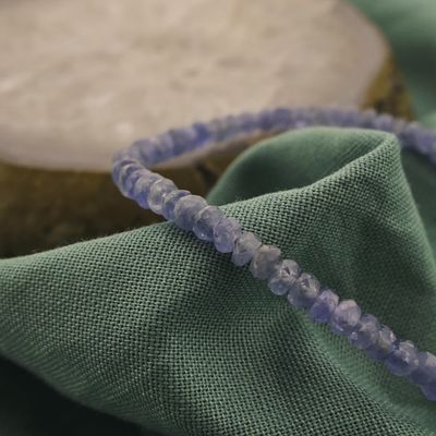 9 carat sapphire bead bracelet | 19.5 cm Image 2 of 9 carat sapphire bead bracelet | 19.5 cm