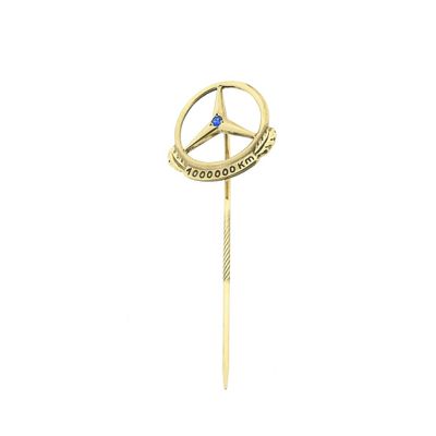 Image 1 of Vintage 8 Crt. lapel pin, tie pin | Mercedes Benz logo