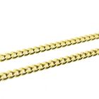 Image 6 of Gold gourmet link chain | 60.5 cm