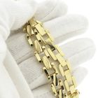 Image 6 of Gold Bismarck link bracelet | 18.5 cm