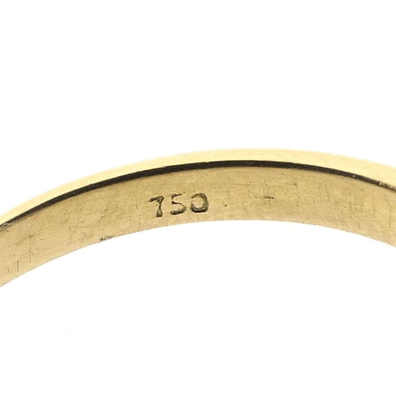 Image 7 of Gold ring with sapphire