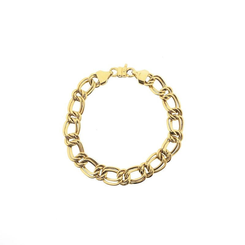 Image 4 of Gold flat Prince of Wales bracelet