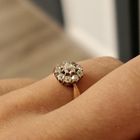 Image 6 of Rose gold ring with diamonds