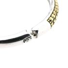Image 5 of Silver TiSento slave bracelet with gold plating; Size S