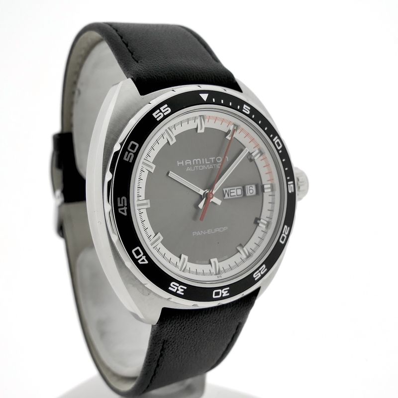 Image 3 of Hamilton Pan Europe Day-Date H354150; Automatic men's watch