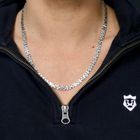 Image 10 of Silver Robust Flat King Link Chain