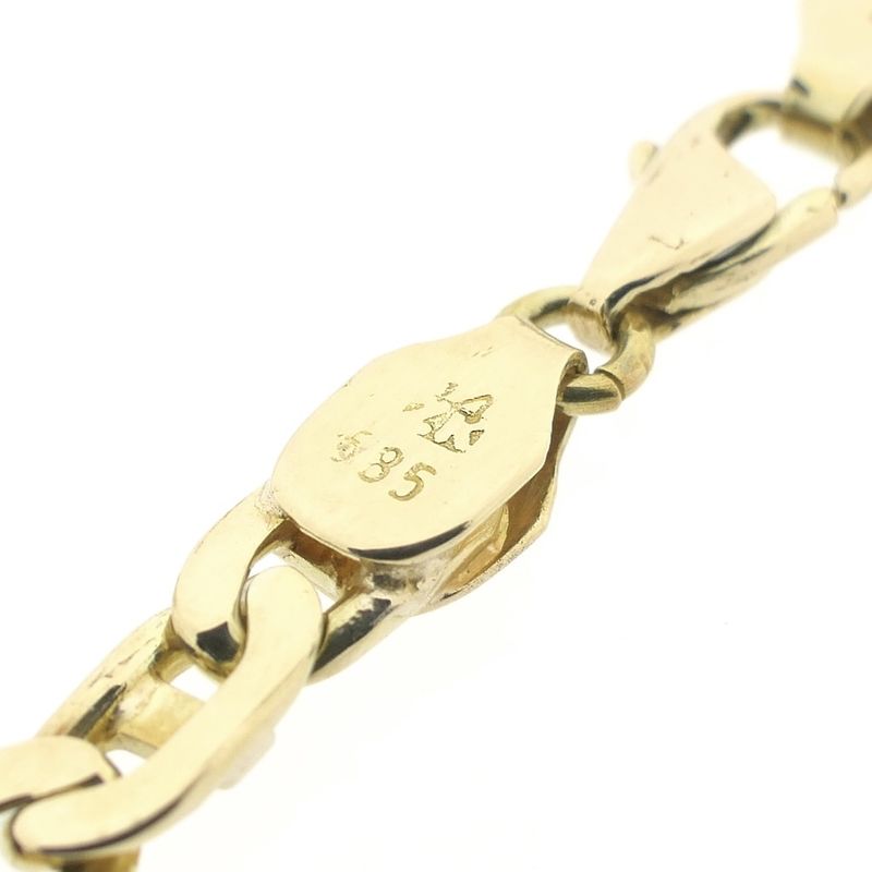 Image 4 of Solid gold navy link chain