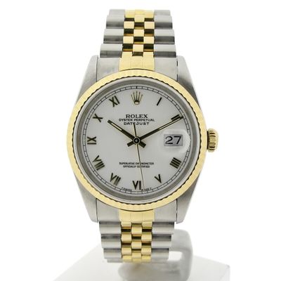 Image 1 of Rolex Datejust 16233; Automatic gold/steel watch