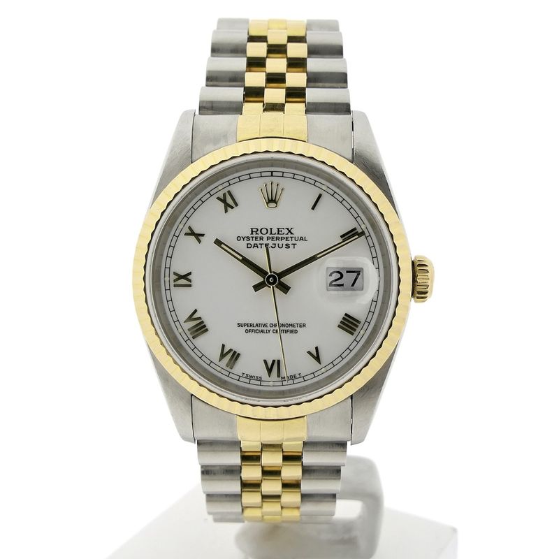 Image 1 of Rolex Datejust 16233; Automatic gold/steel watch