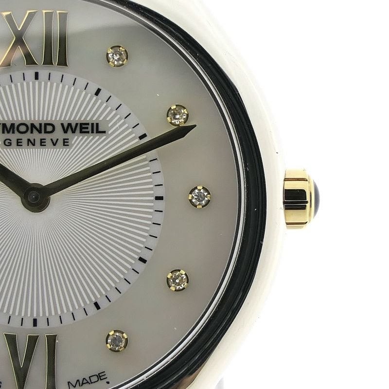 Image 9 of Raymond Weil Noemia 5132-STP-00985; Bi-Color Ladies watch with diamonds