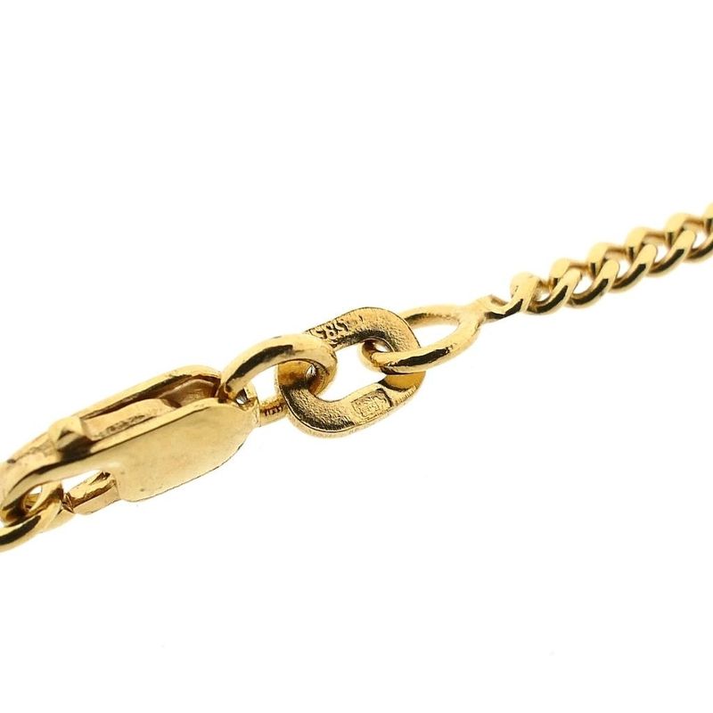Afbeelding 4 van Gouden gourmetschakel ketting