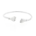 Image 5 of Silver clamp bracelet from Trinidad | Ø 69 mm