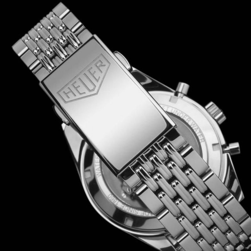 Image 6 of Heuer Autavia CBE2110; Chronograph men's watch