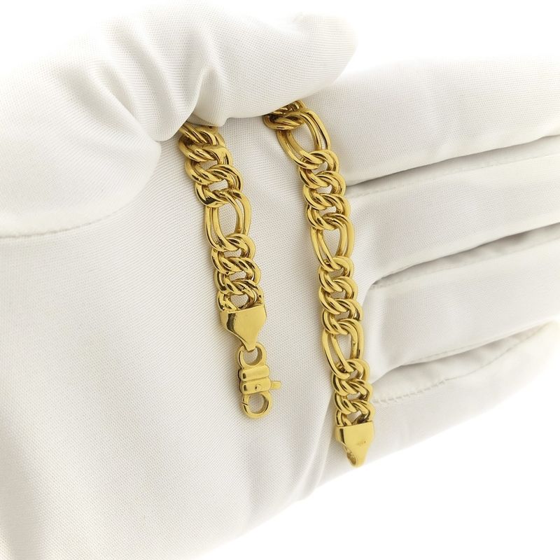 Image 9 of Golden Prince of Wales link bracelet