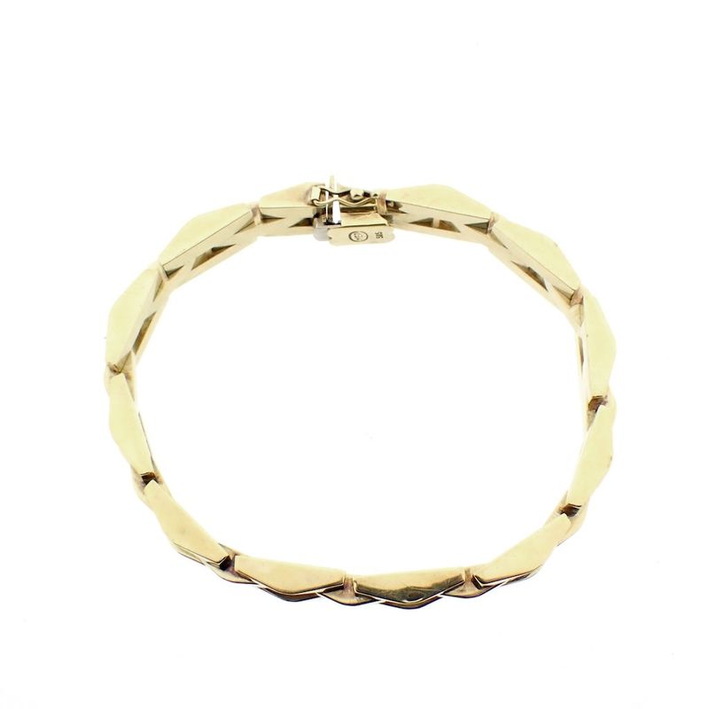 Image 4 of Golden fantasy link bracelet.