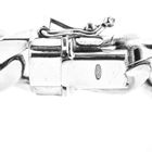 Image 2 of Silver gourmet link bracelet with engraving plate