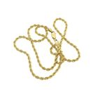 Image 8 of Gold twisted link chain | 50 cm