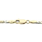 Image 5 of Two-tone gold navy link necklace | 51.5 cm