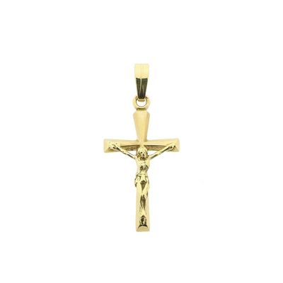 Image 1 of Gold pendant of a cross with corpus
