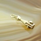 Image 4 of Gold pendant of a cat