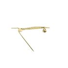 Image 6 of Vintage gold feather brooch