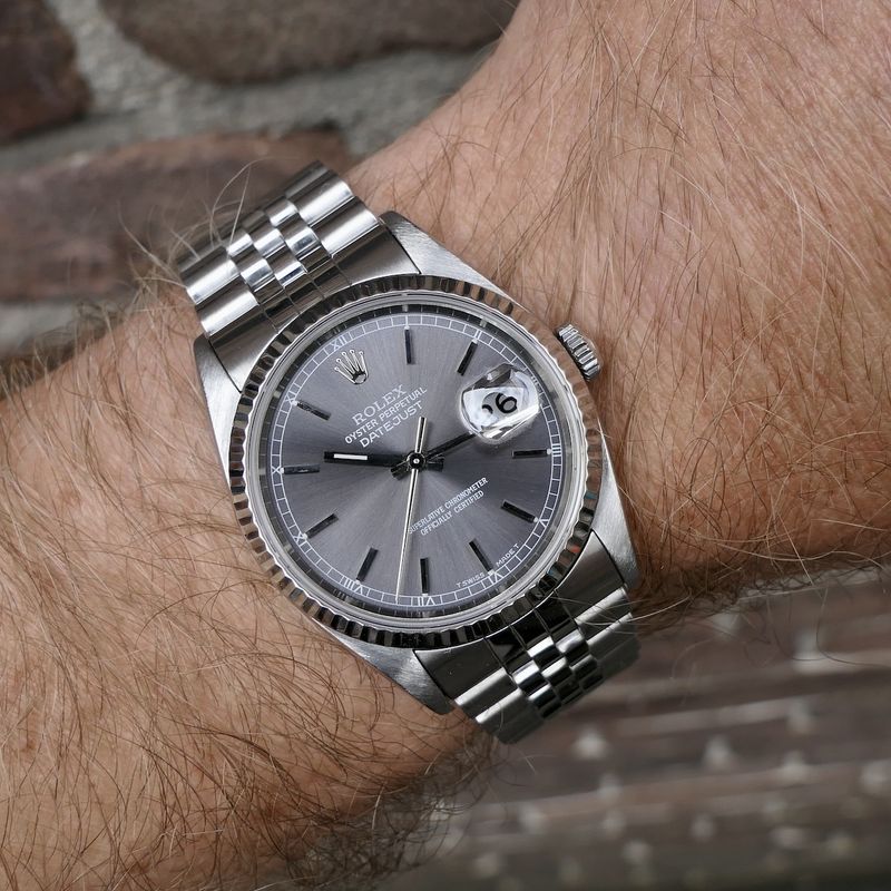 Image 11 of Rolex Datejust 16234; Automatic watch in full set