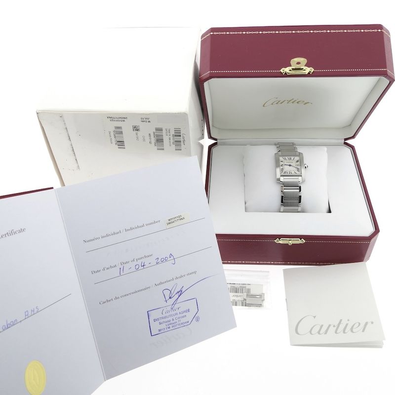 Image 15 of Cartier Tank Francaise; Ladies watch