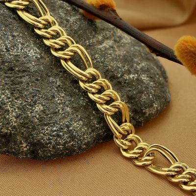 Image 2 of Golden Prince of Wales link bracelet