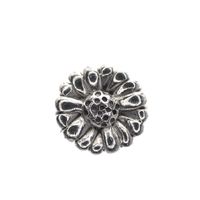 Pandora charm; Silver; Daisy