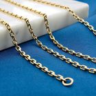 Image 2 of Gold Anchor Chain Necklace; 14 Karat; 65 cm