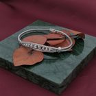 Image 8 of White gold herringbone link bracelet with diamonds