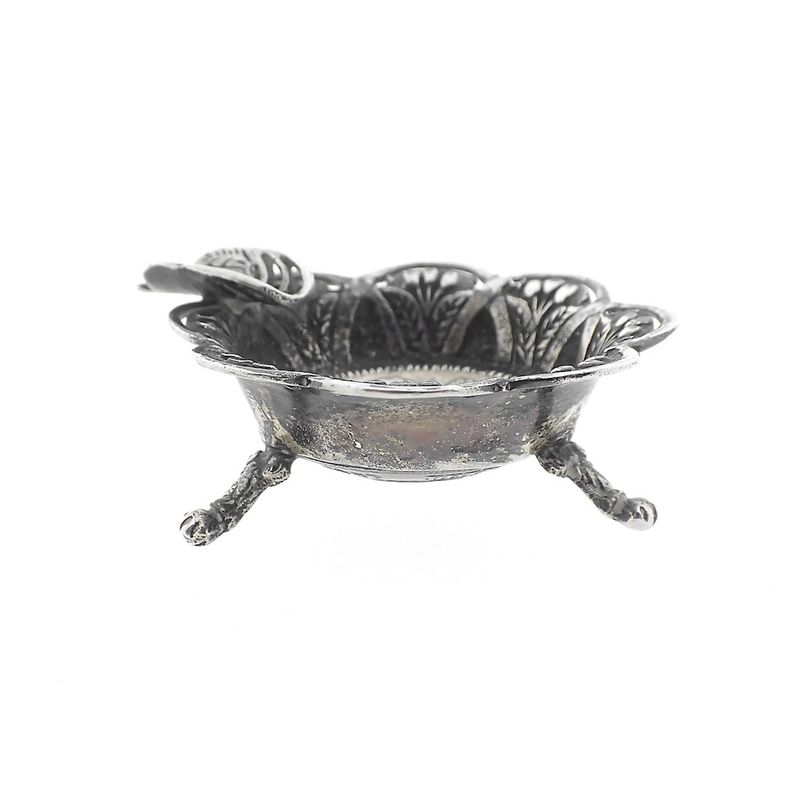 Image 3 of Silver ashtray made of a coin, circa early 20th century
